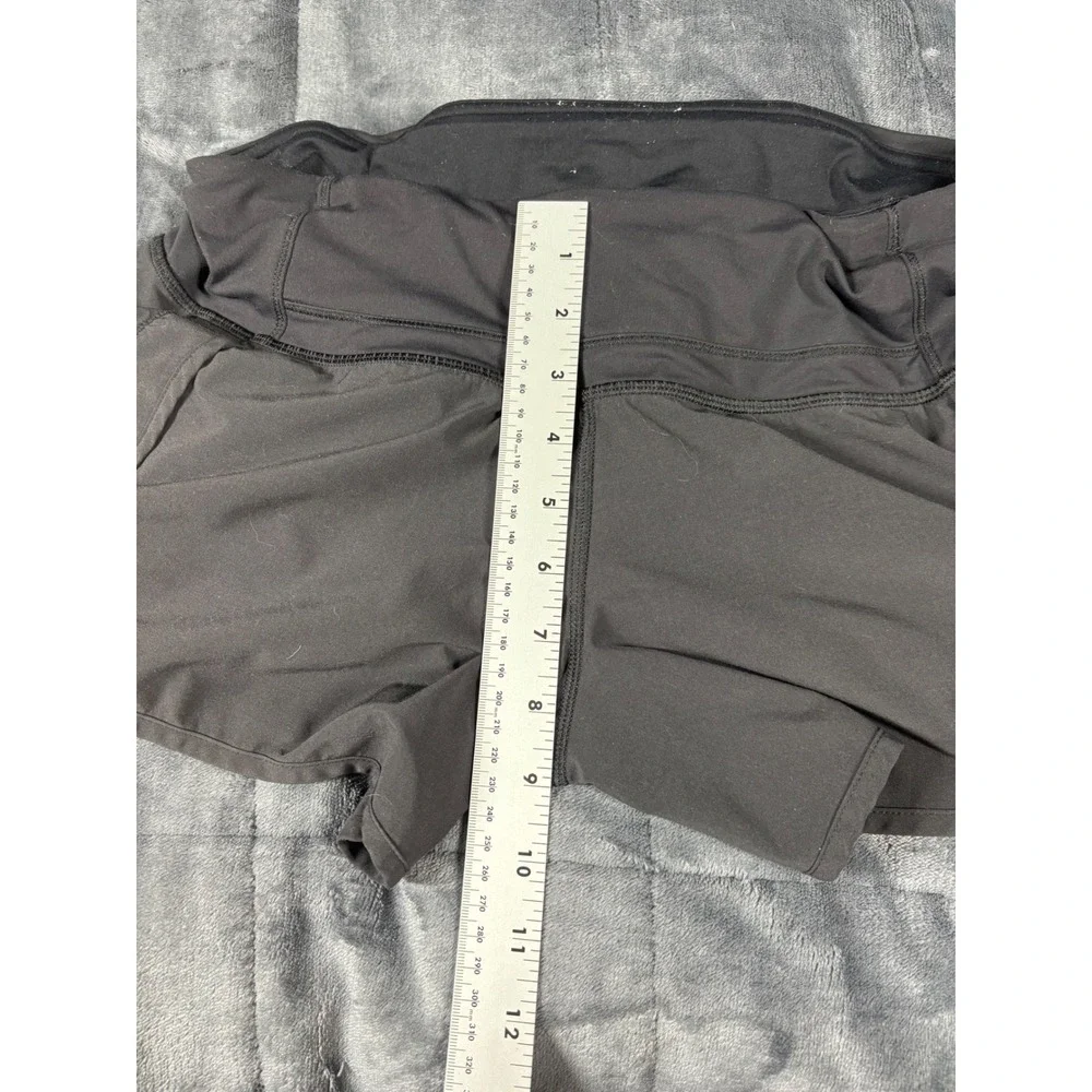 Lululemon Hotty Hot Shorts Black Size 8 Athletic Running‎ Shorts Women - Picture 4 of 7